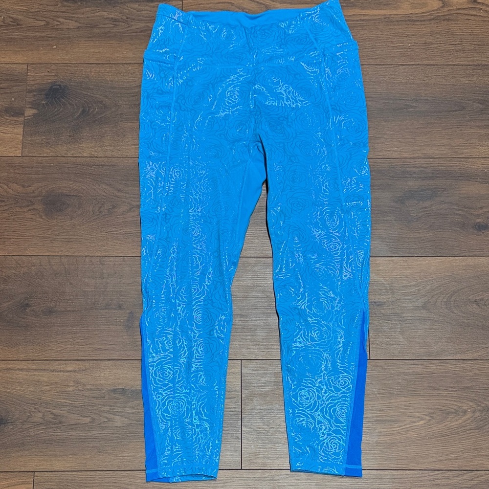 Blue Women's Cropped Pants